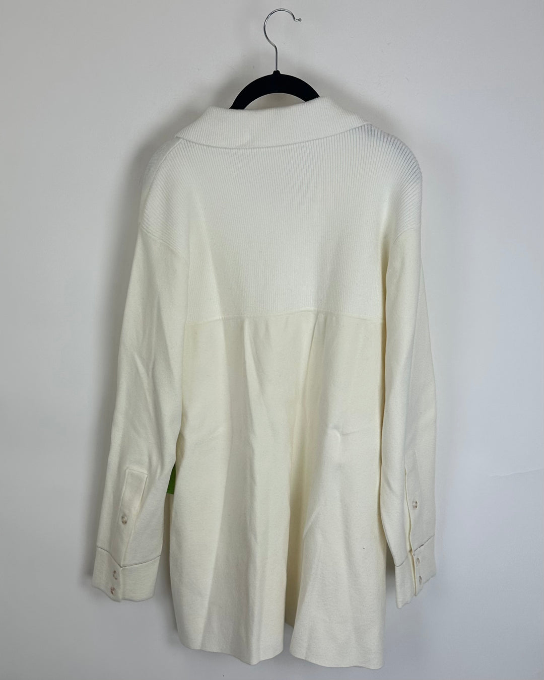 Cream Button Down Cardigan- Size 4/6