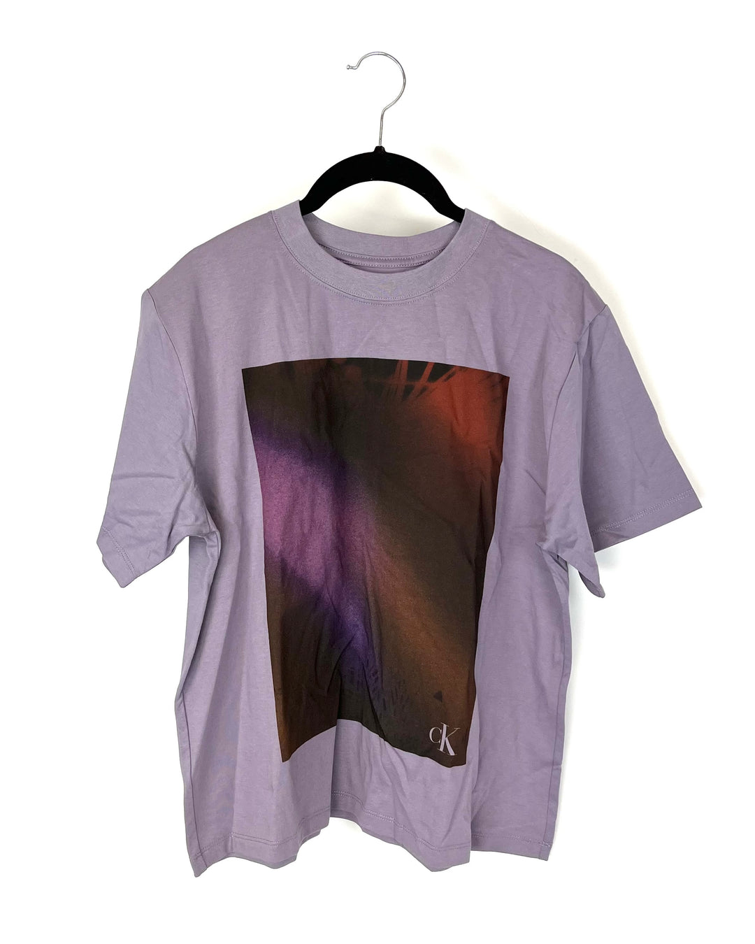 Purple Boxy Fit Short Sleeve Top - Small