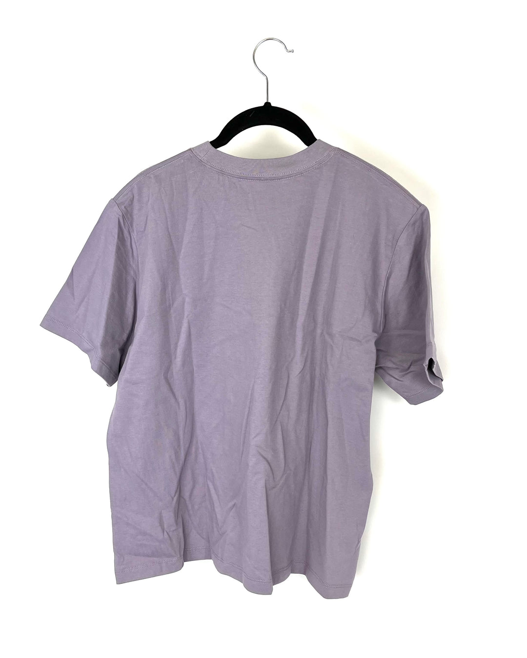 Purple Boxy Fit Short Sleeve Top - Small