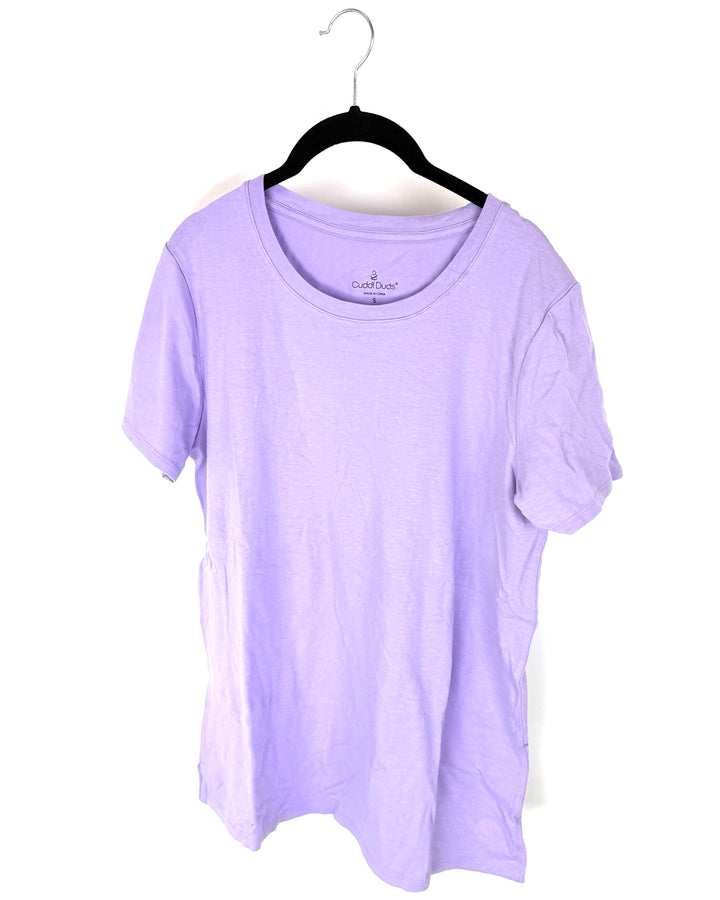 Lilac Purple Short-Sleeve Shirt - Size 2/4