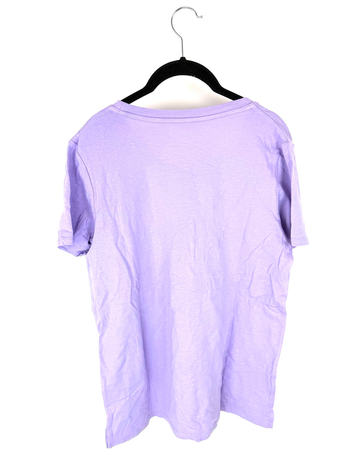 Lilac Purple Short-Sleeve Shirt - Size 2/4