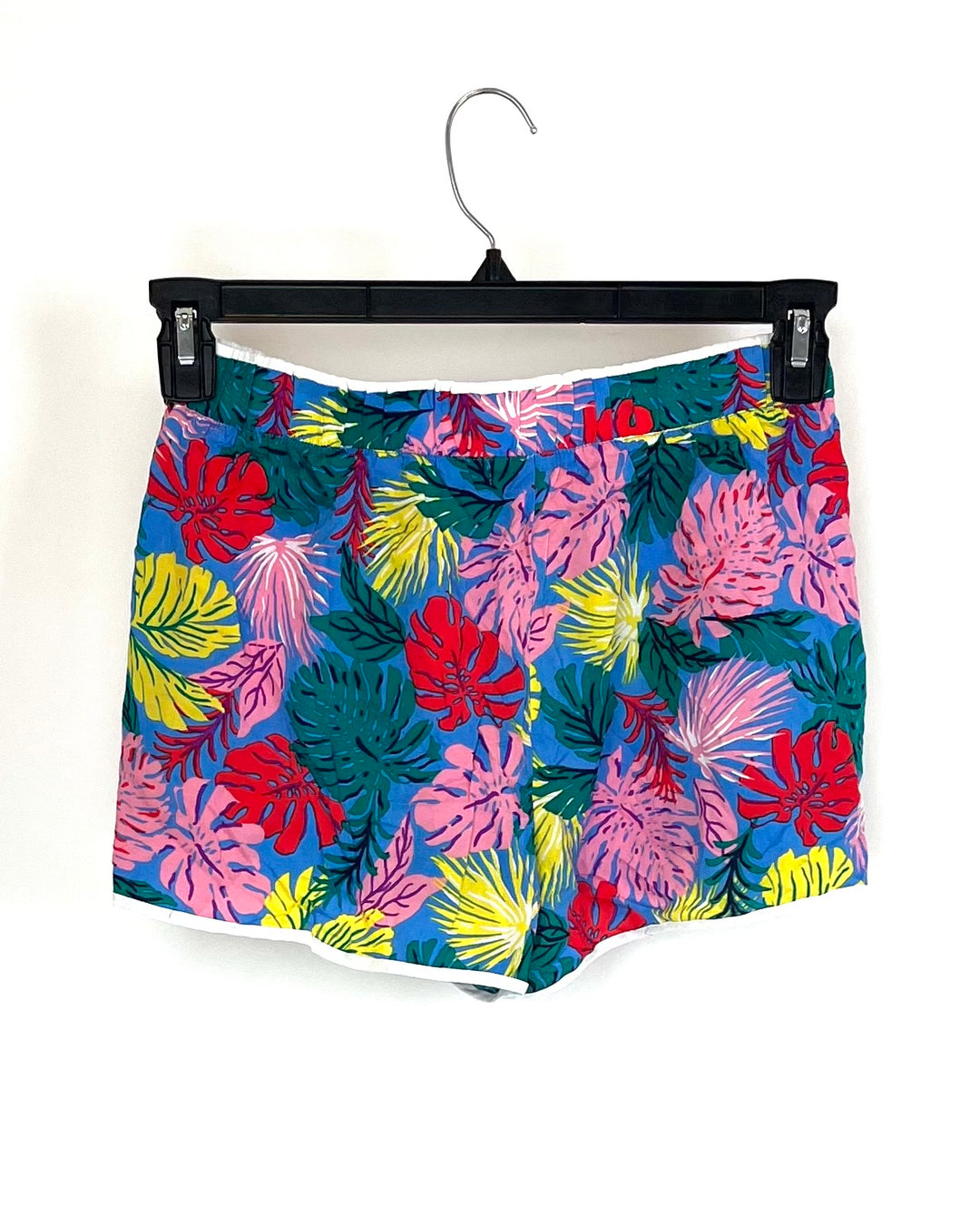 Tropical Print Flowy Shorts -  Small