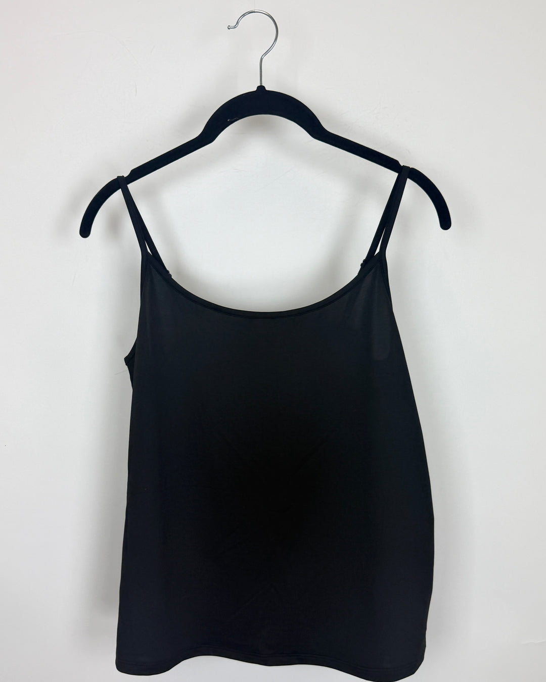 Black Adjustable Straps Tank Top - Size 4/6