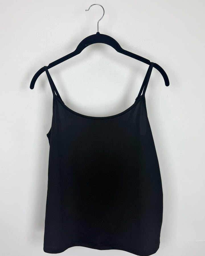 Black Adjustable Straps Tank Top - Size 4/6