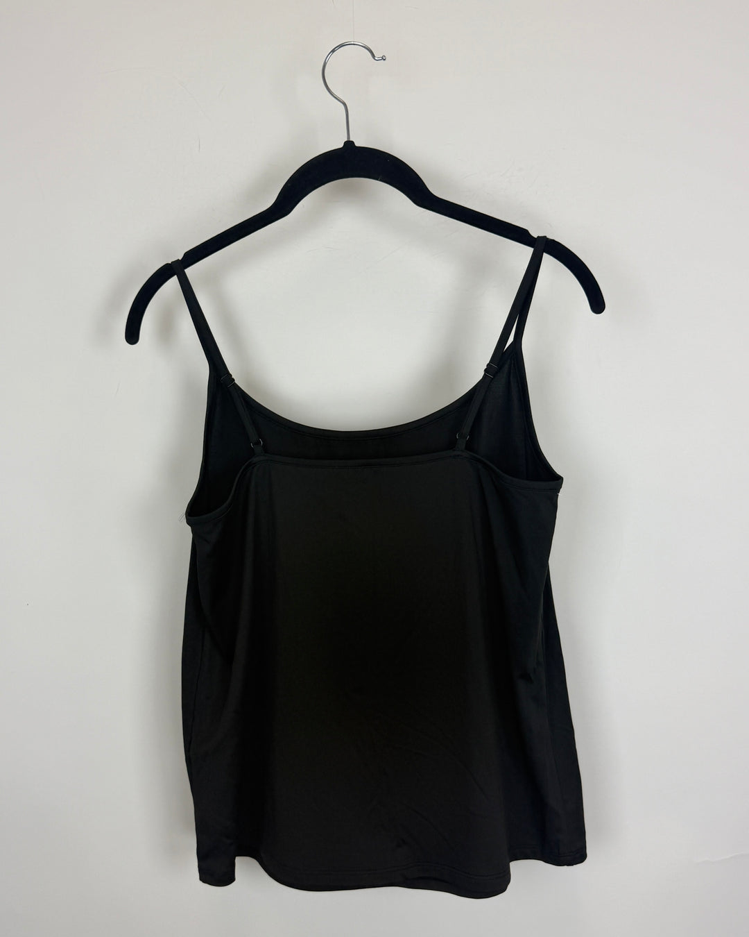 Black Adjustable Straps Tank Top - Size 4/6