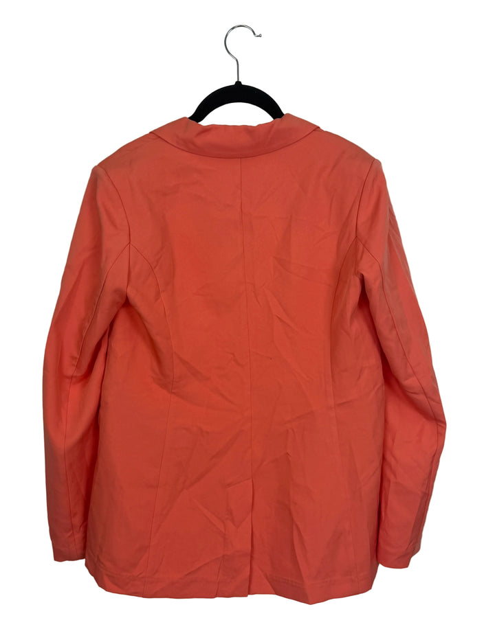 Coral Blazer- Size 2/4