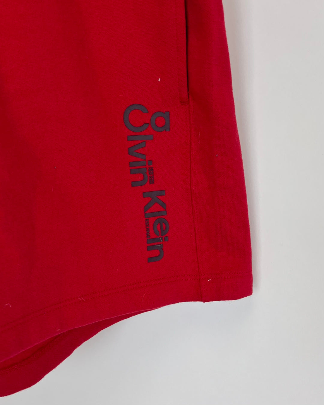 Red Sweatshorts -  Small