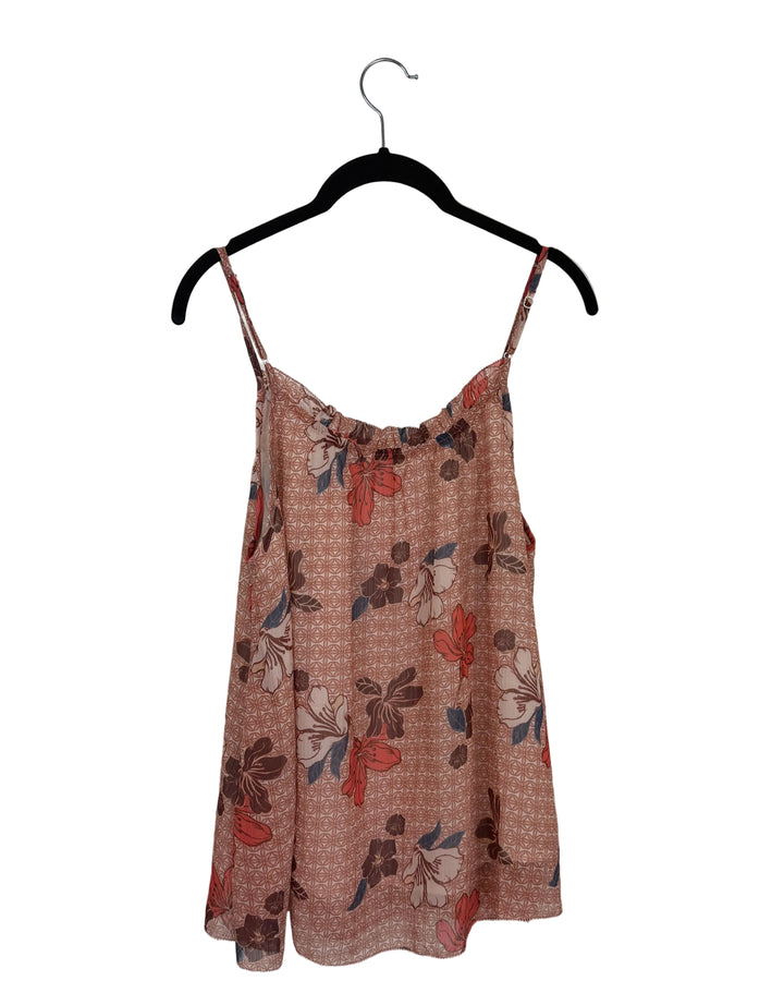 Blouse with Flower Detailing- Size 2/4 and 4/6