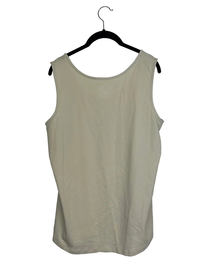 Light Tan Tank Top - Size 14/16