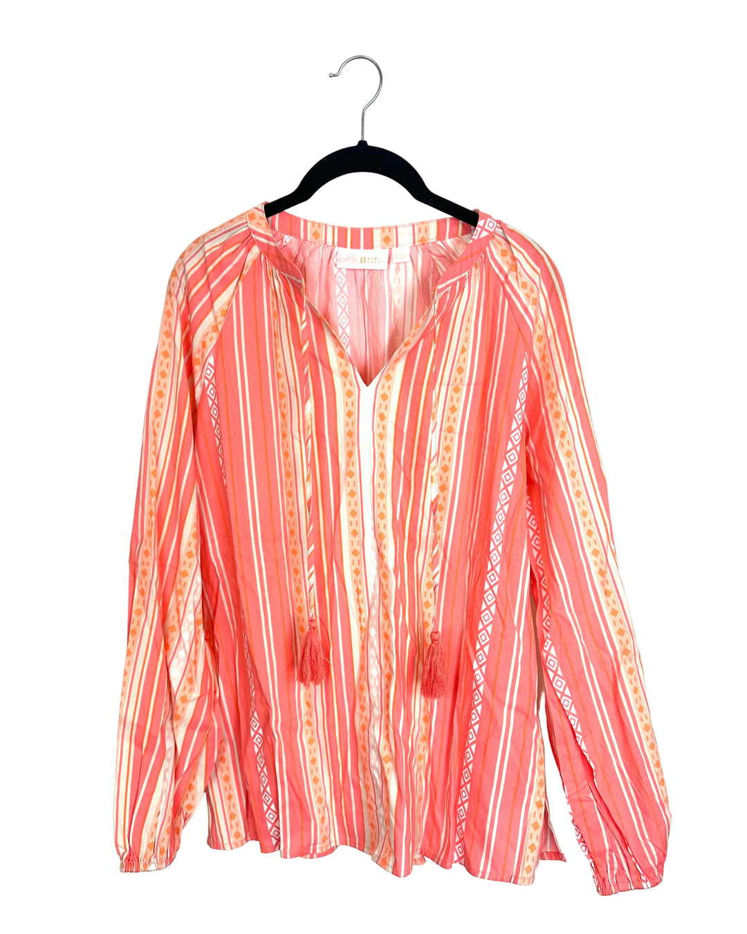 Striped Tassel Top - Size 4/6