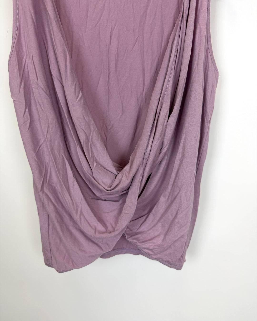 Mauve Pink Low Front Tank - Size 0/2