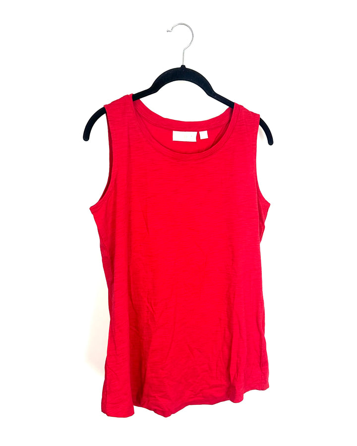 Red Heathered Tank Top - Size 6/8