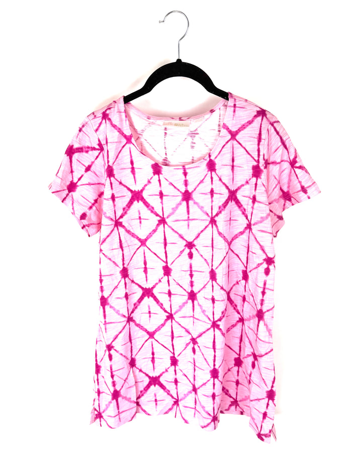 Pink Tie Dye Top - Size 6/8