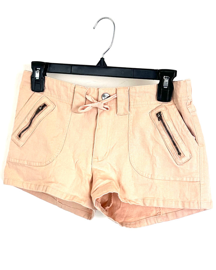 Light Pink Micro Shorts - Size 0/2