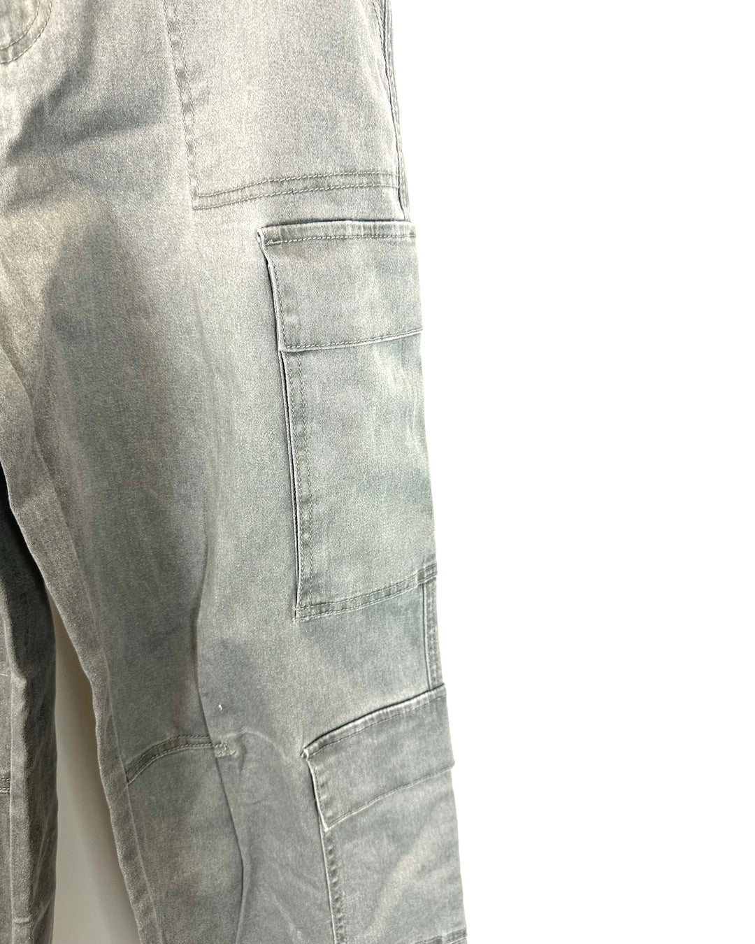 Grey Cargo Jeans - 0/2