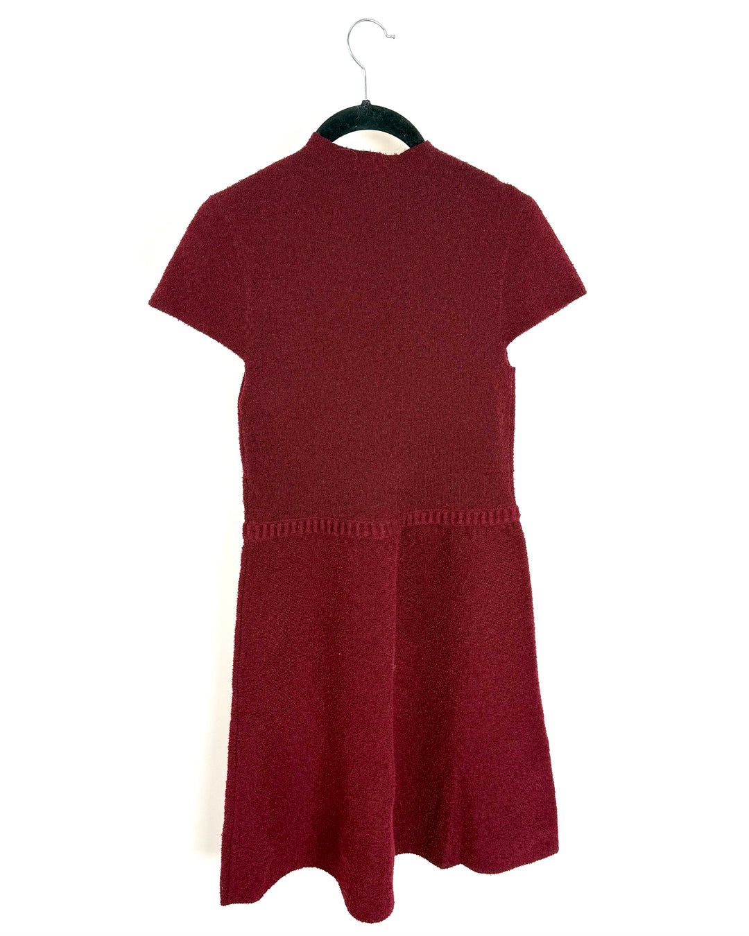 Burgundy Sweater Dress - Size 0/2