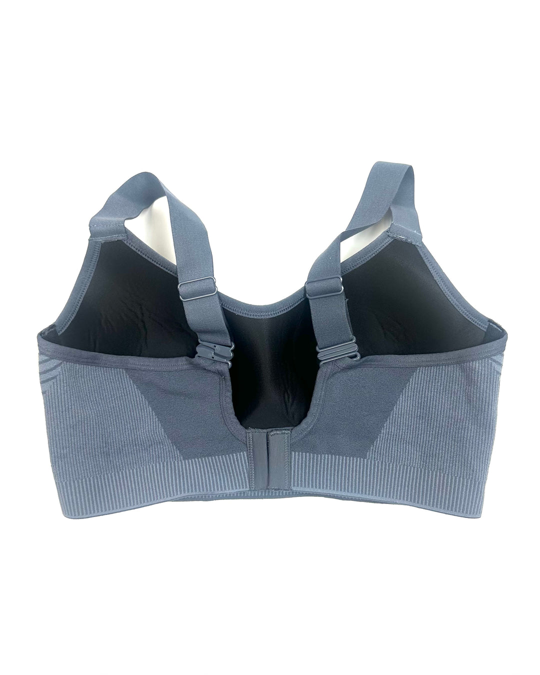Slate Grey Padded Sports Bra - 34D