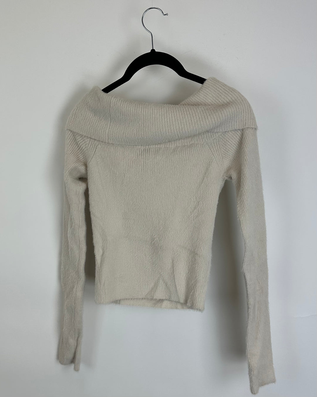 Cream Off the Shoulder Sweater- Size 0/2