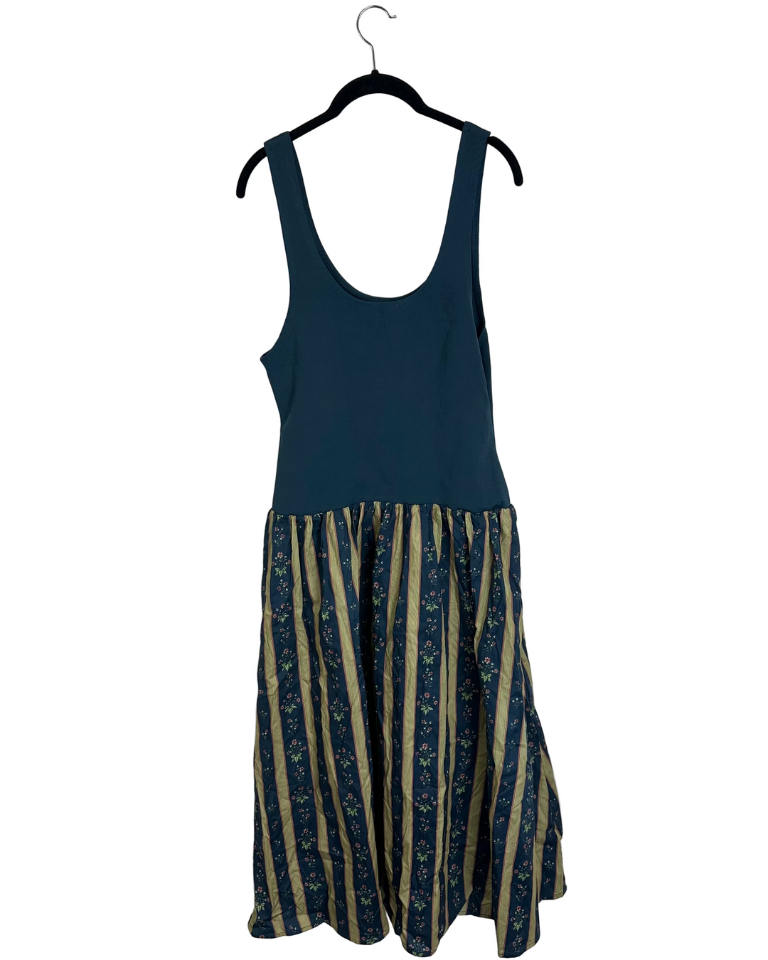 Weworewhat Dark Teal Tank Top Dress - XXL