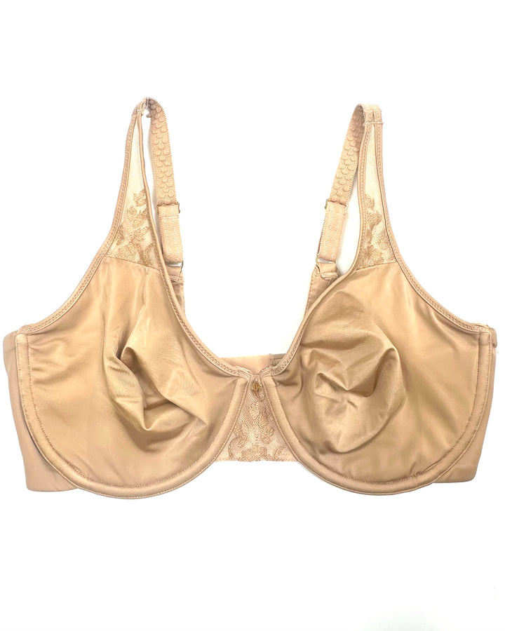 Caramel Bra with Lace Details - 34D