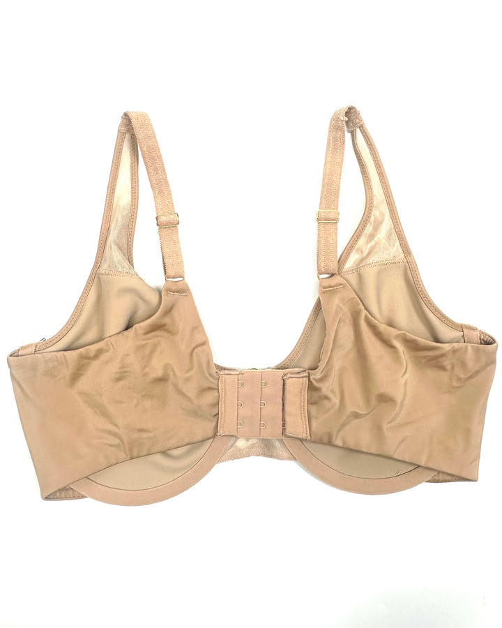 Caramel Bra with Lace Details - 34D