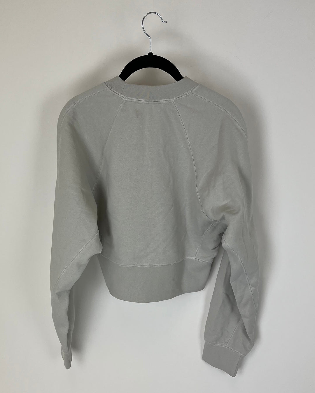 Cropped Grey Crewneck - Size 2-4