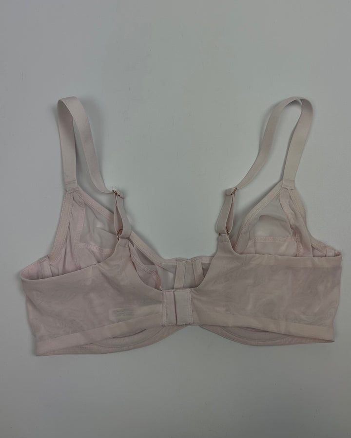 Pale Pink Sheer Underwire Bra - 34D