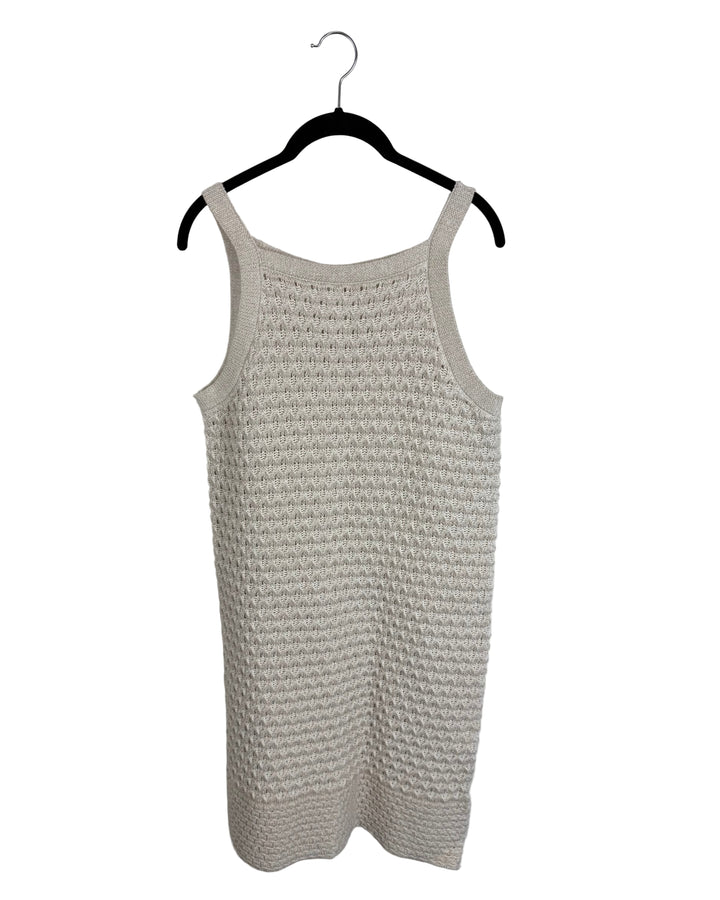 Cream Crochet Dress - Size 2/4