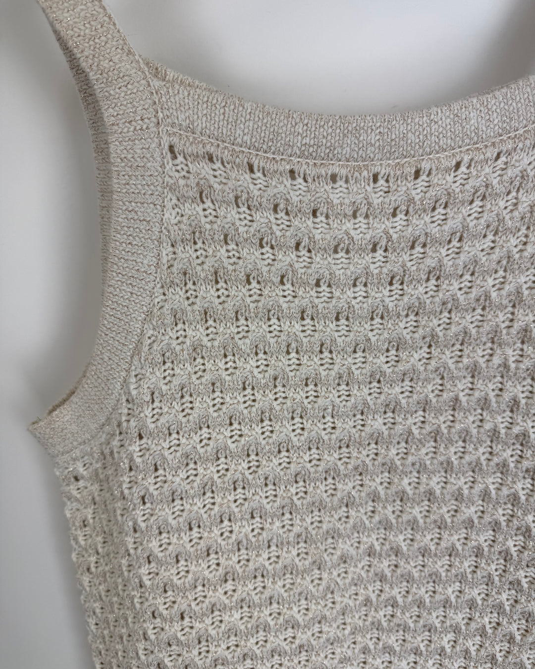 Cream Crochet Dress - Size 2/4