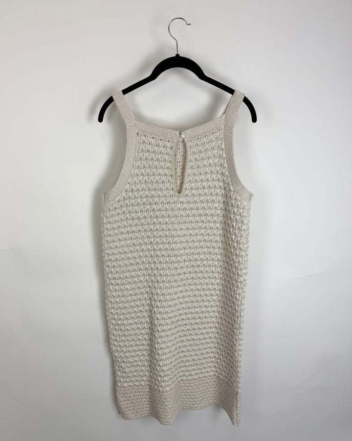 Cream Crochet Dress - Size 2/4