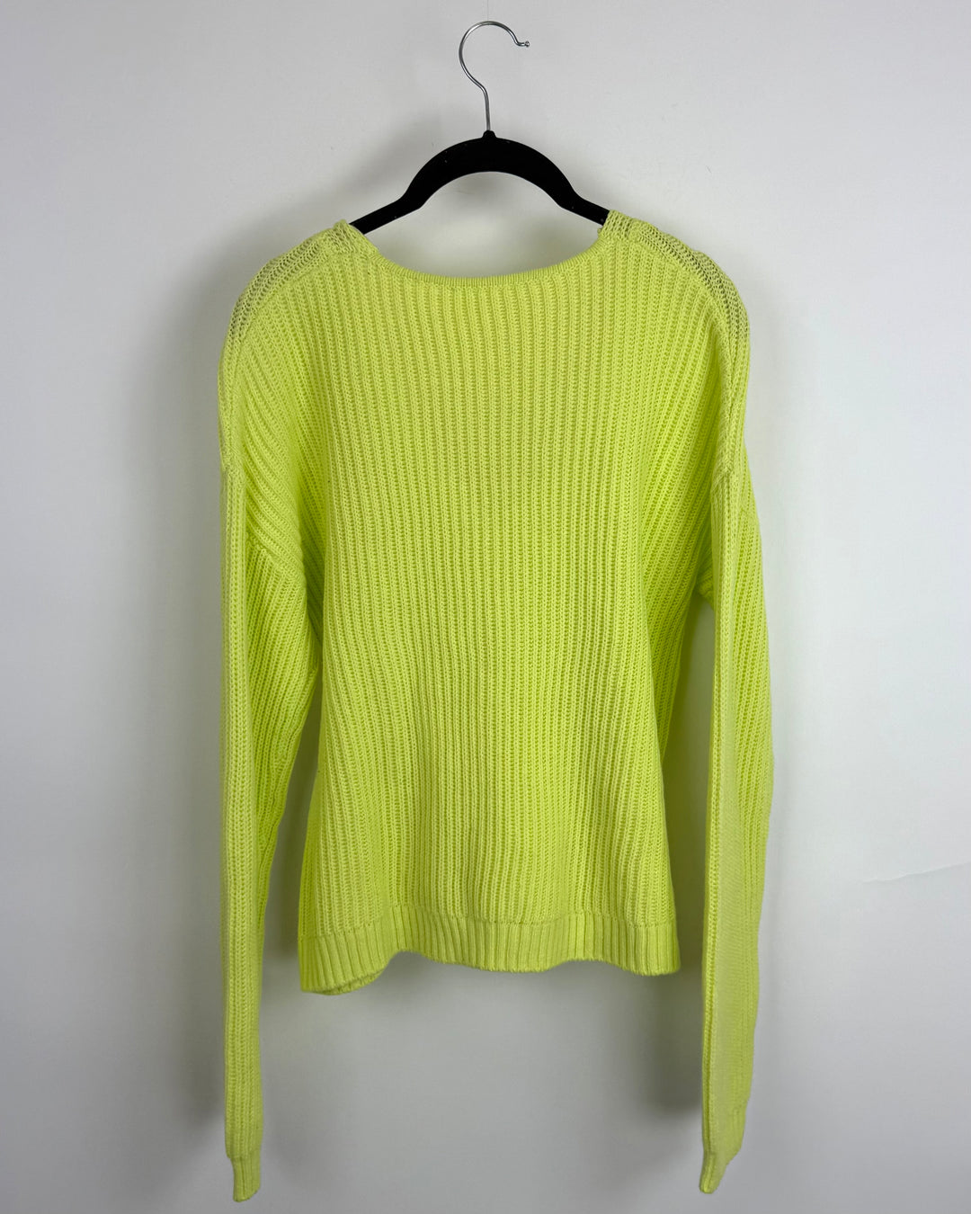 Green Long Sleeve Knit Sweater - Size 4/6
