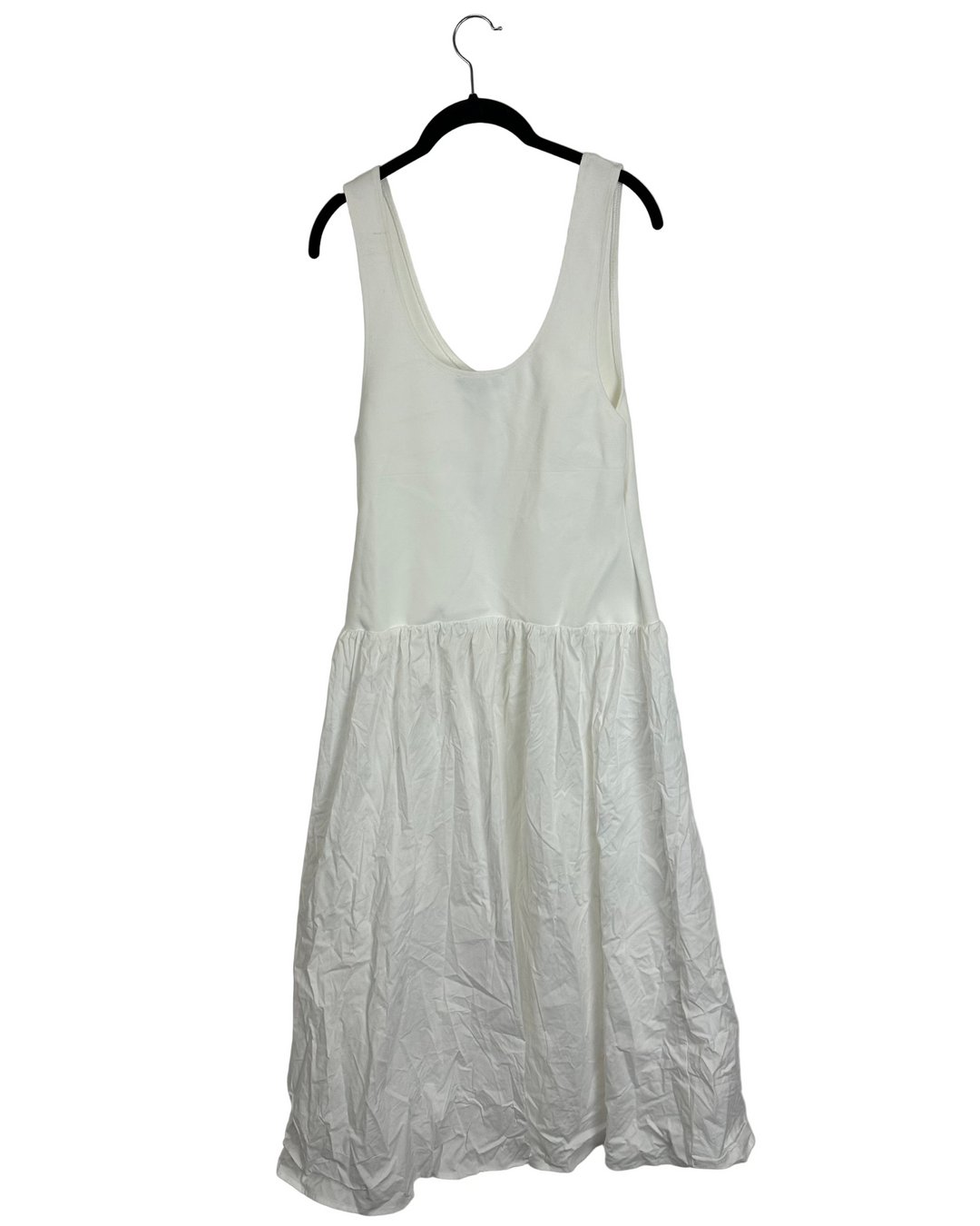Weworewhat Cream Tank Top Dress - XXL