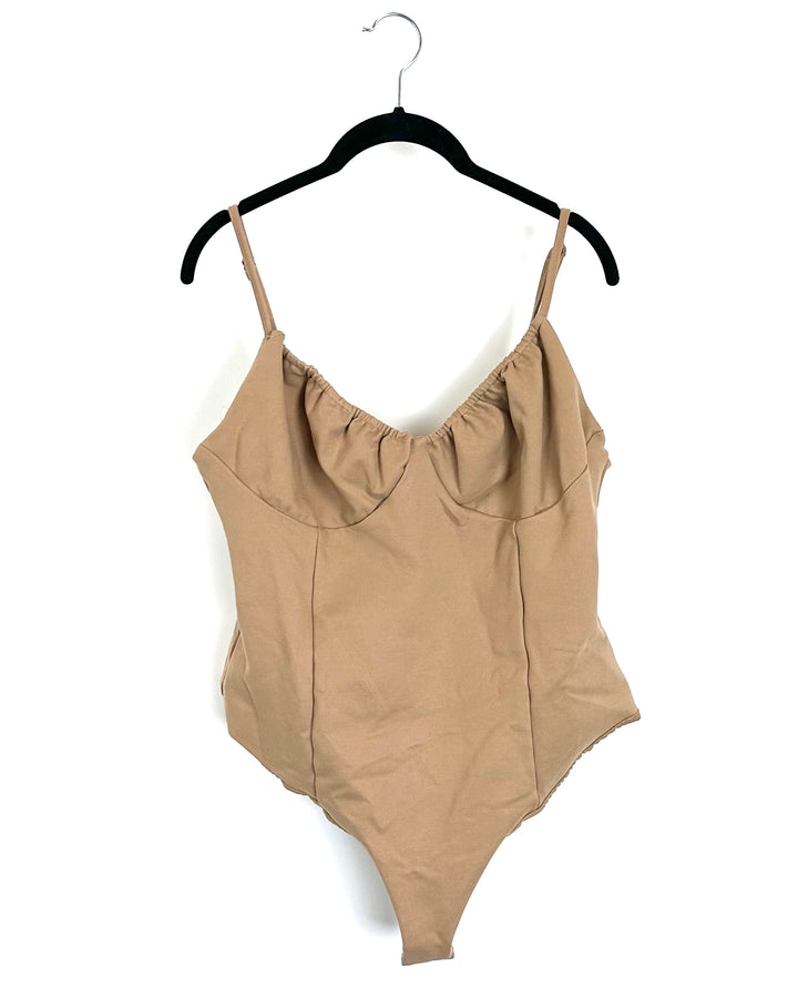 Remi x Revolve Tan Bodysuit - 1X