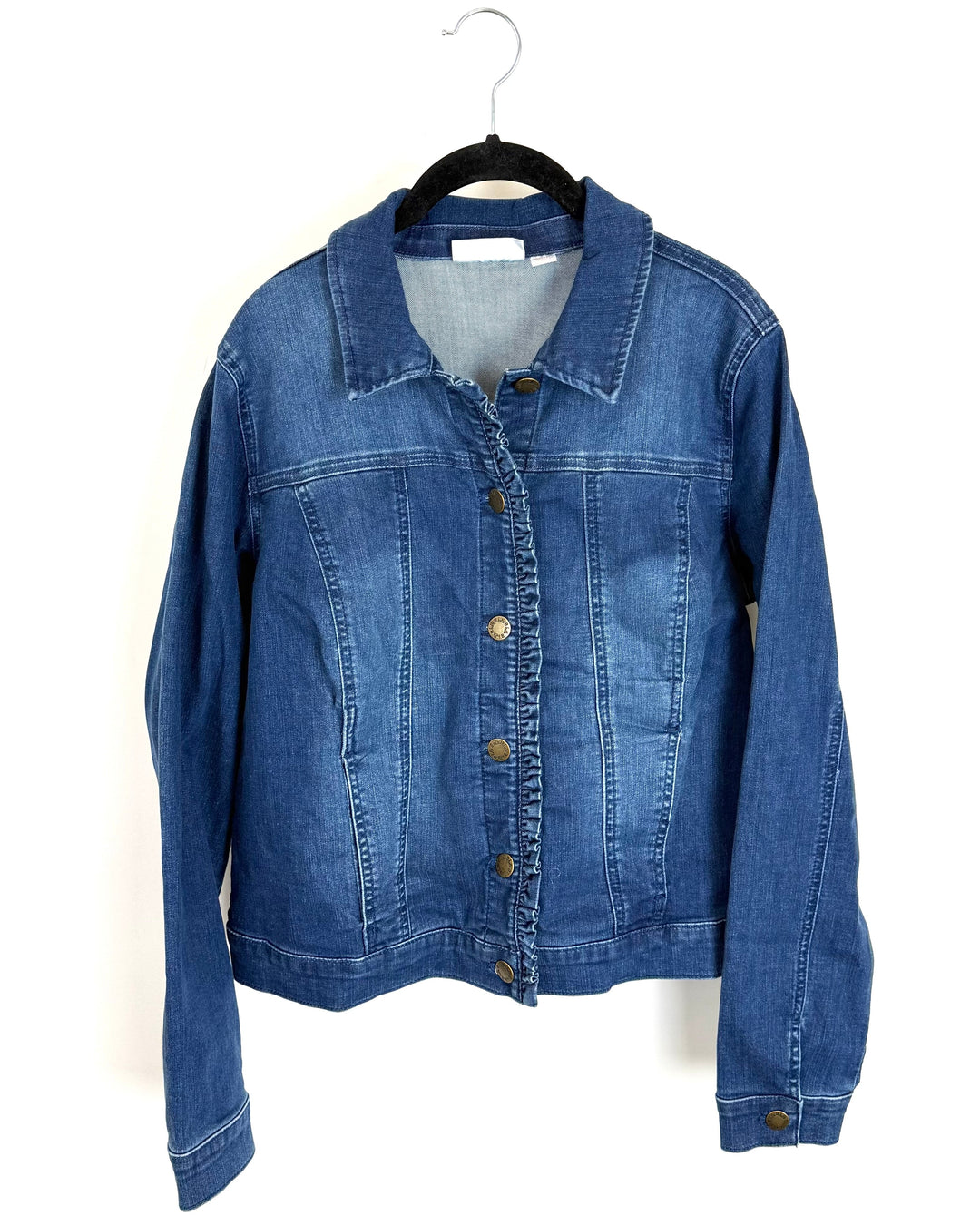 Dark Wash Denim Jacket - Size 4/6