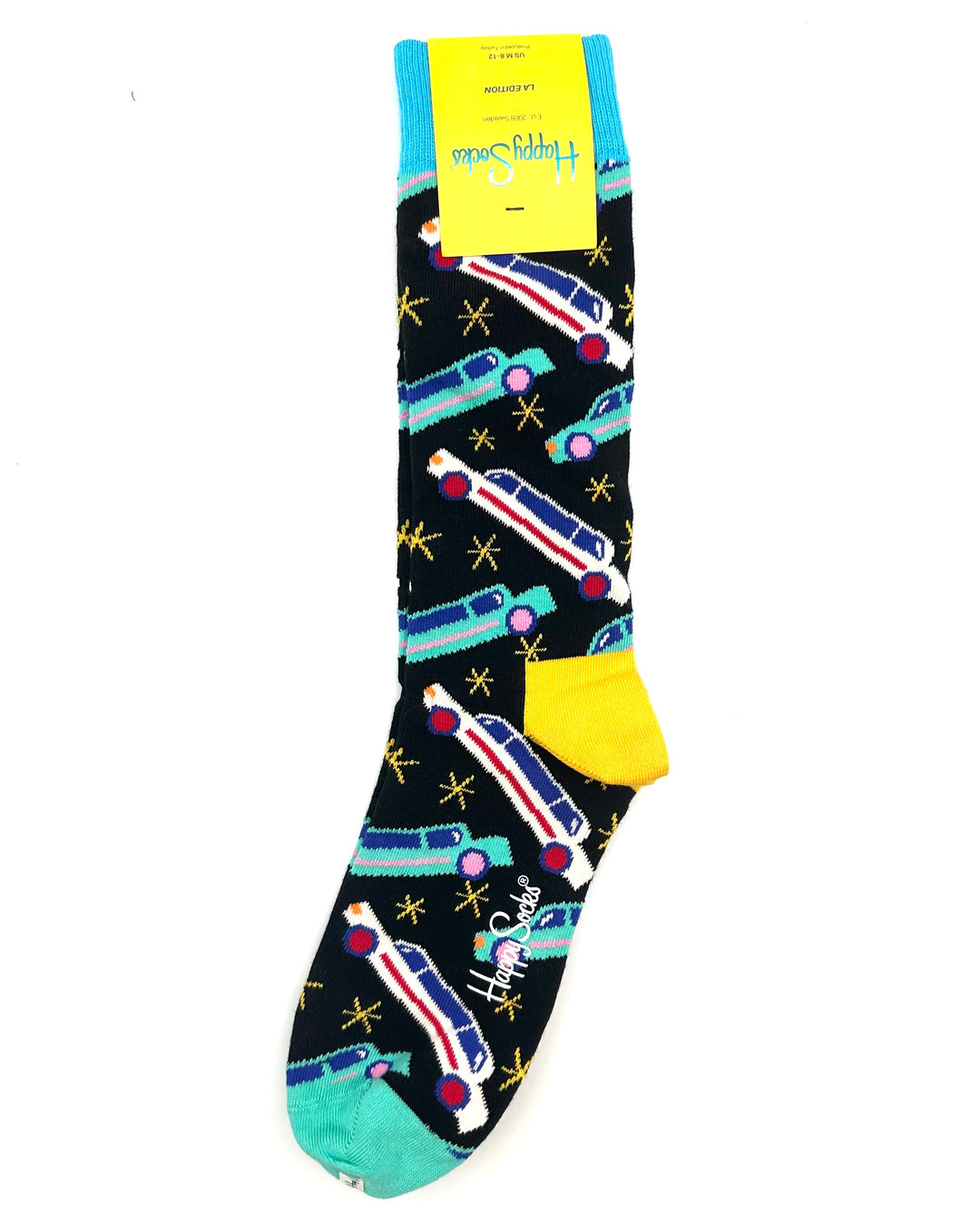 Limo Print Socks - Mens Size 8-12