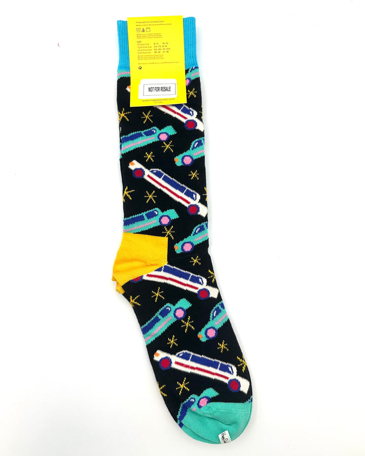 Limo Print Socks - Mens Size 8-12