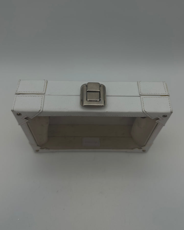 White Clear Clutch
