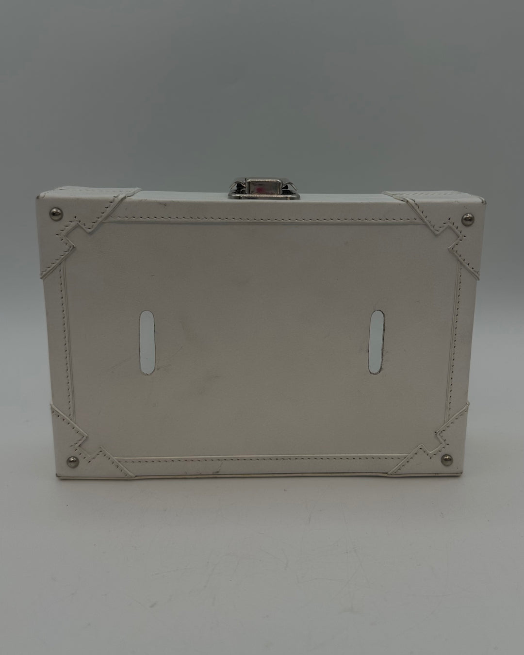 White Clear Clutch