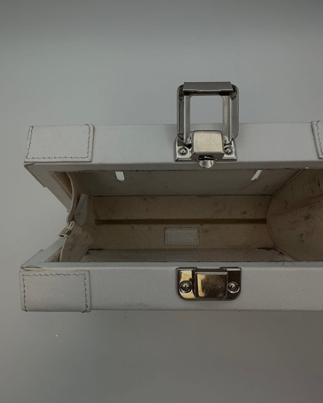 White Clear Clutch