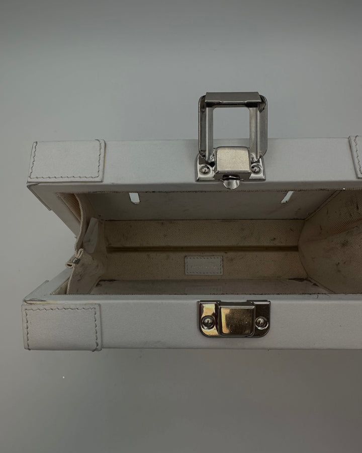 White Clear Clutch