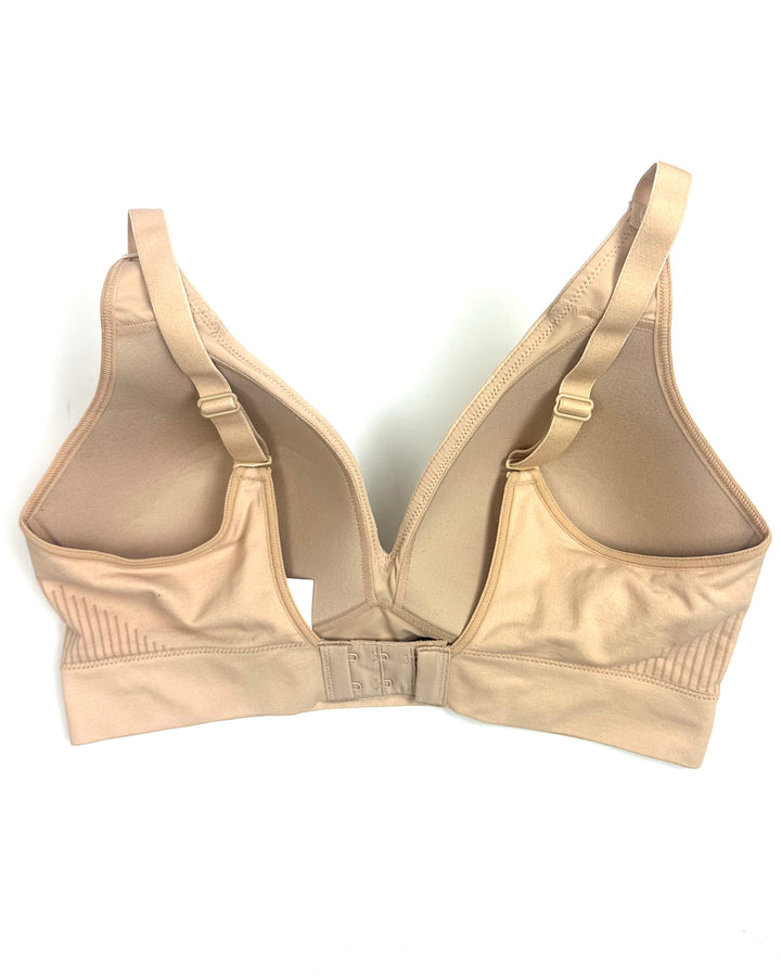 Sand Seamless Padded Bra - Medium