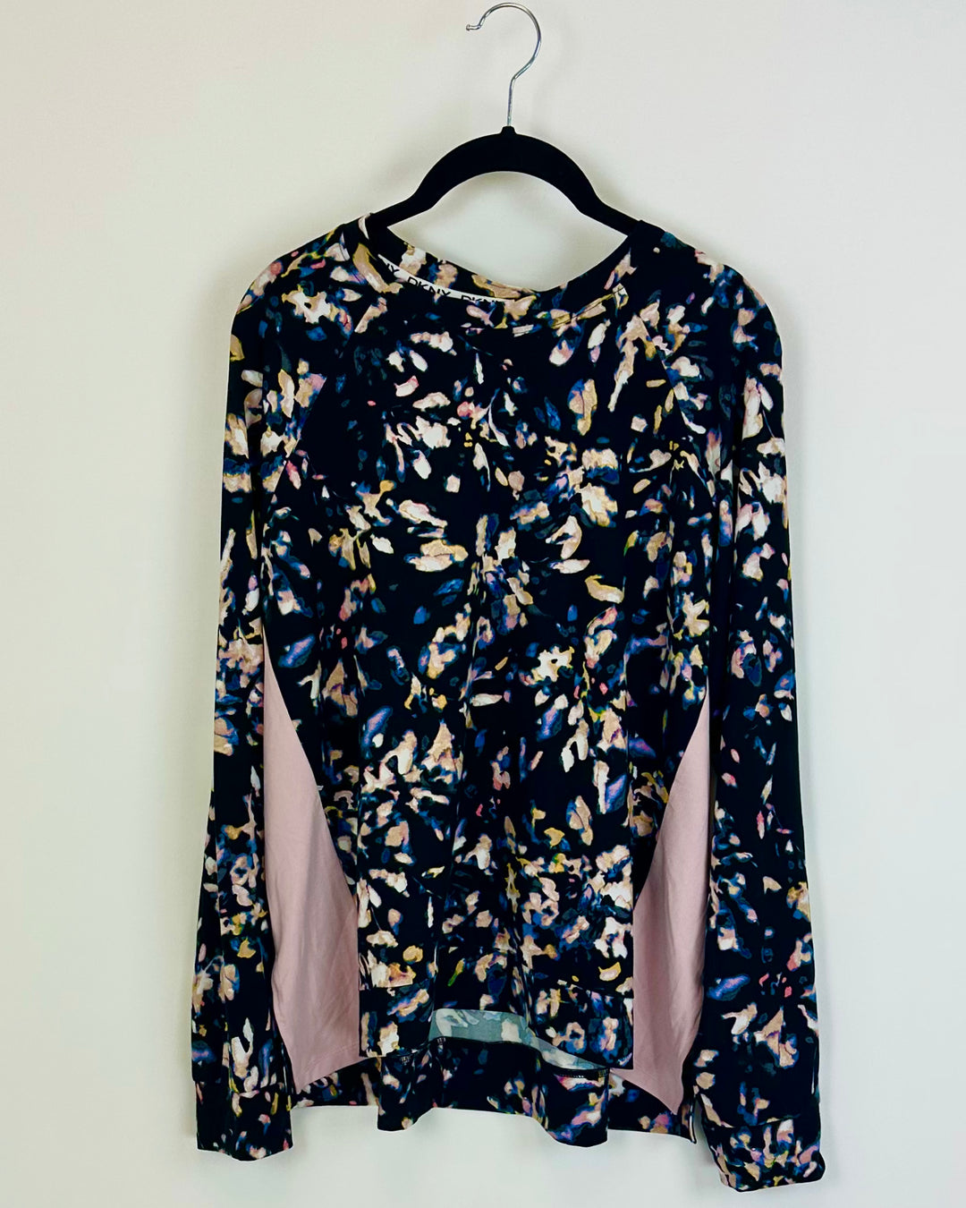 Long Sleeve Floral Nightshirt - Small