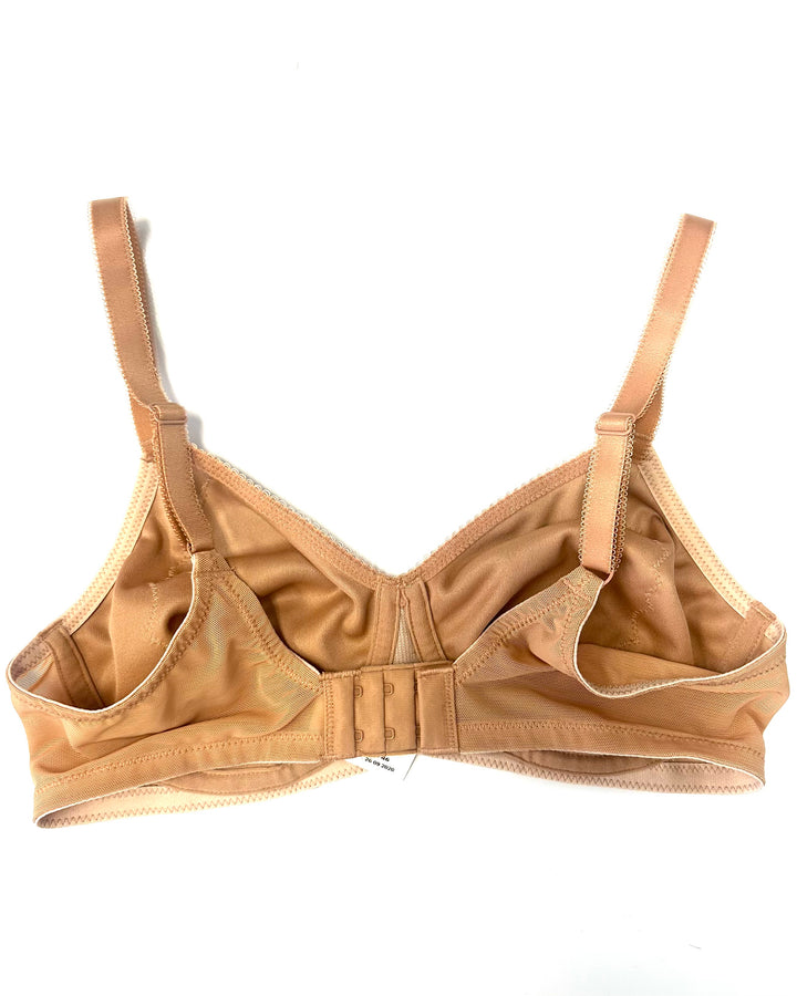 Golden Brown Lace Detailed Bra - 34B