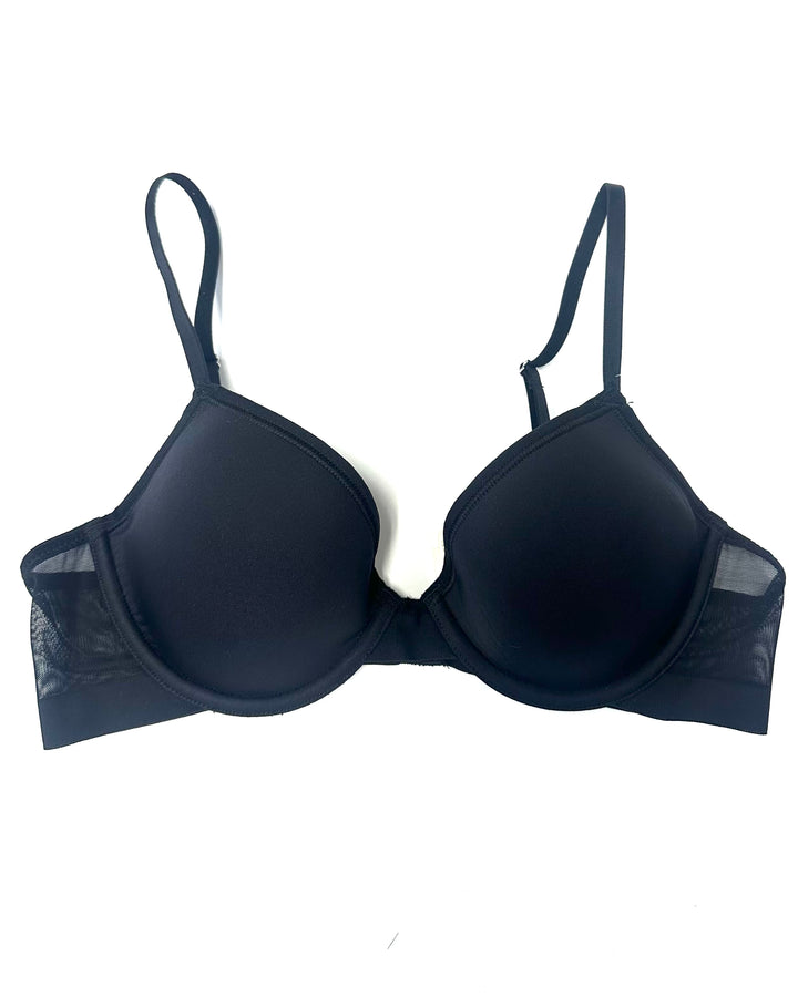 Black Ultra Lightweight Mesh Bra - 34B