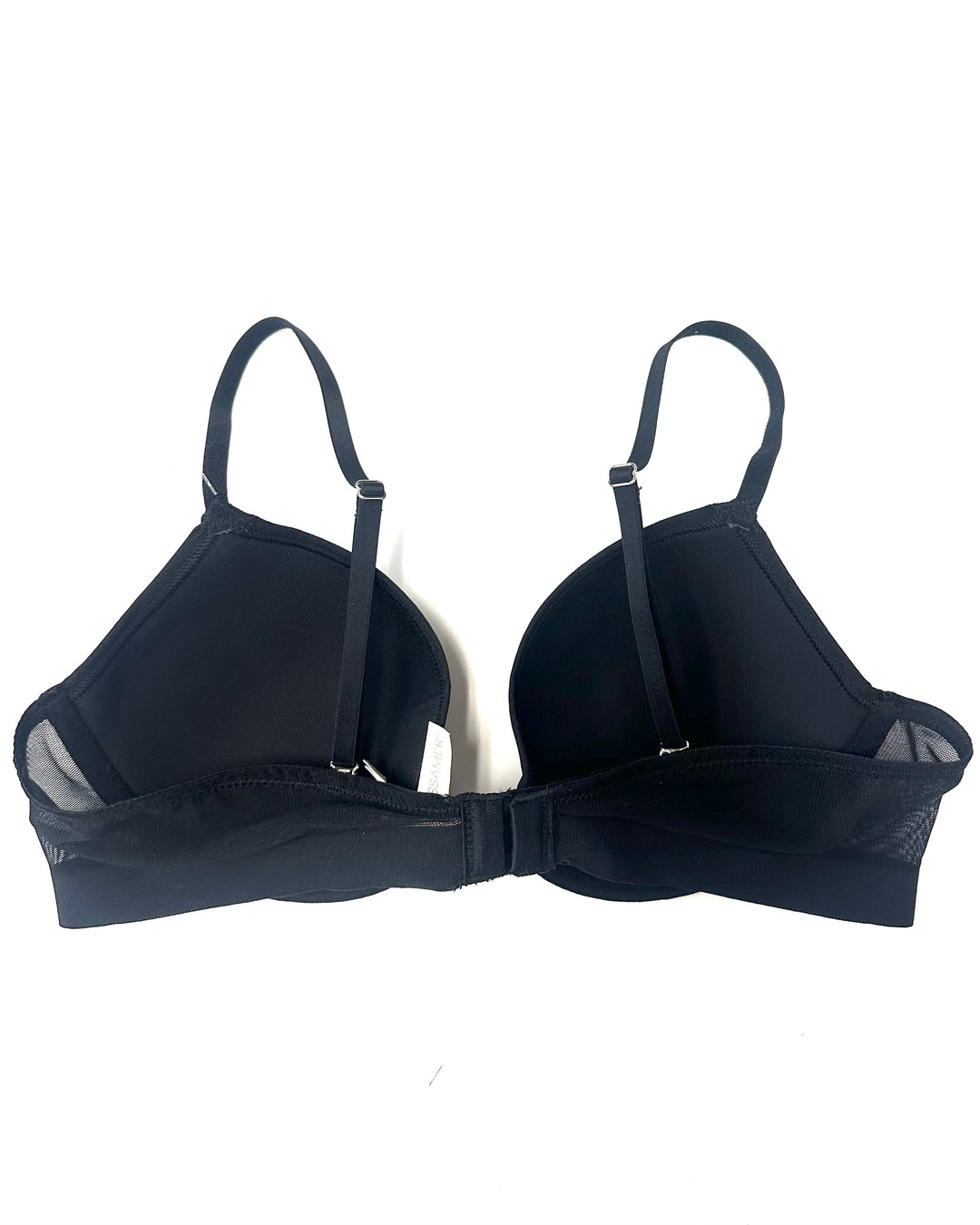 Black Ultra Lightweight Mesh Bra - 34B