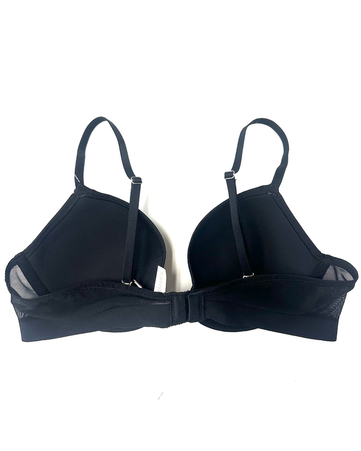 Black Ultra Lightweight Mesh Bra - 34B