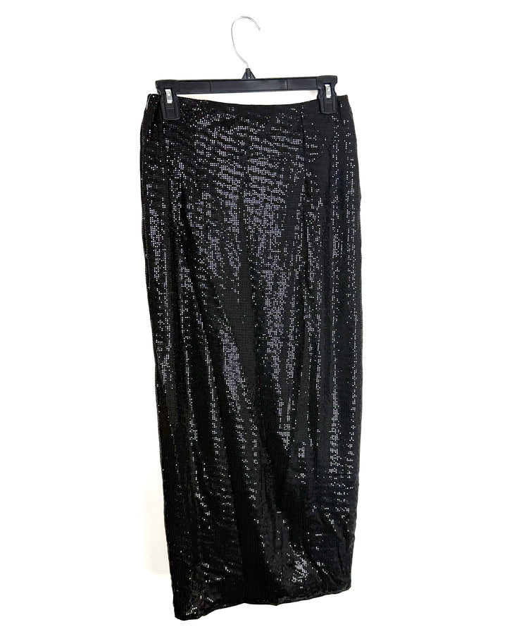 Black Sparkly Skirt - Size 2/4