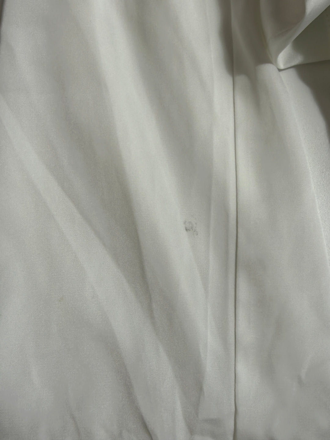 White Button Up Collared Top - Size 4/6