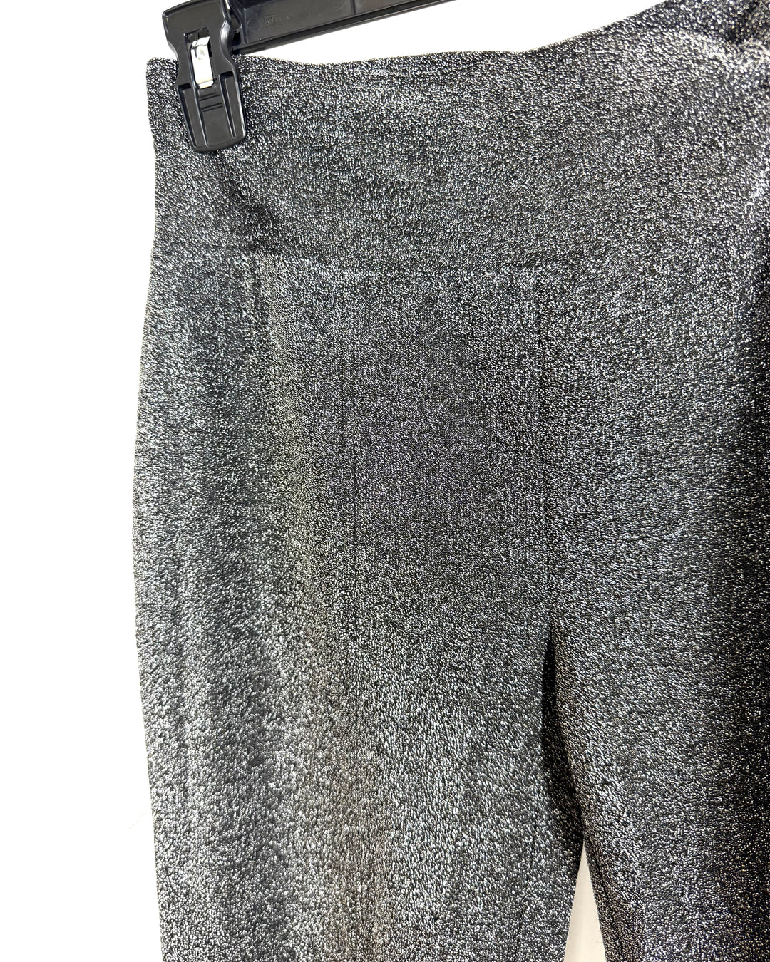 Silver Sparkly Flare Pants - Size 2/4