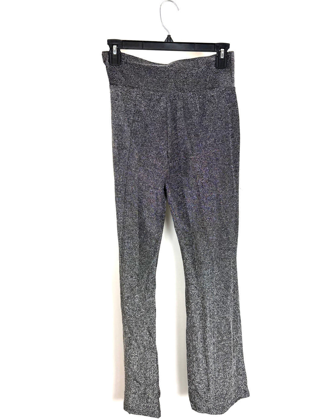 Silver Sparkly Flare Pants - Size 2/4